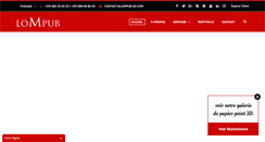 Desktop Screenshot of lompub-dz.com