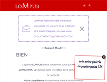 Tablet Screenshot of lompub-dz.com